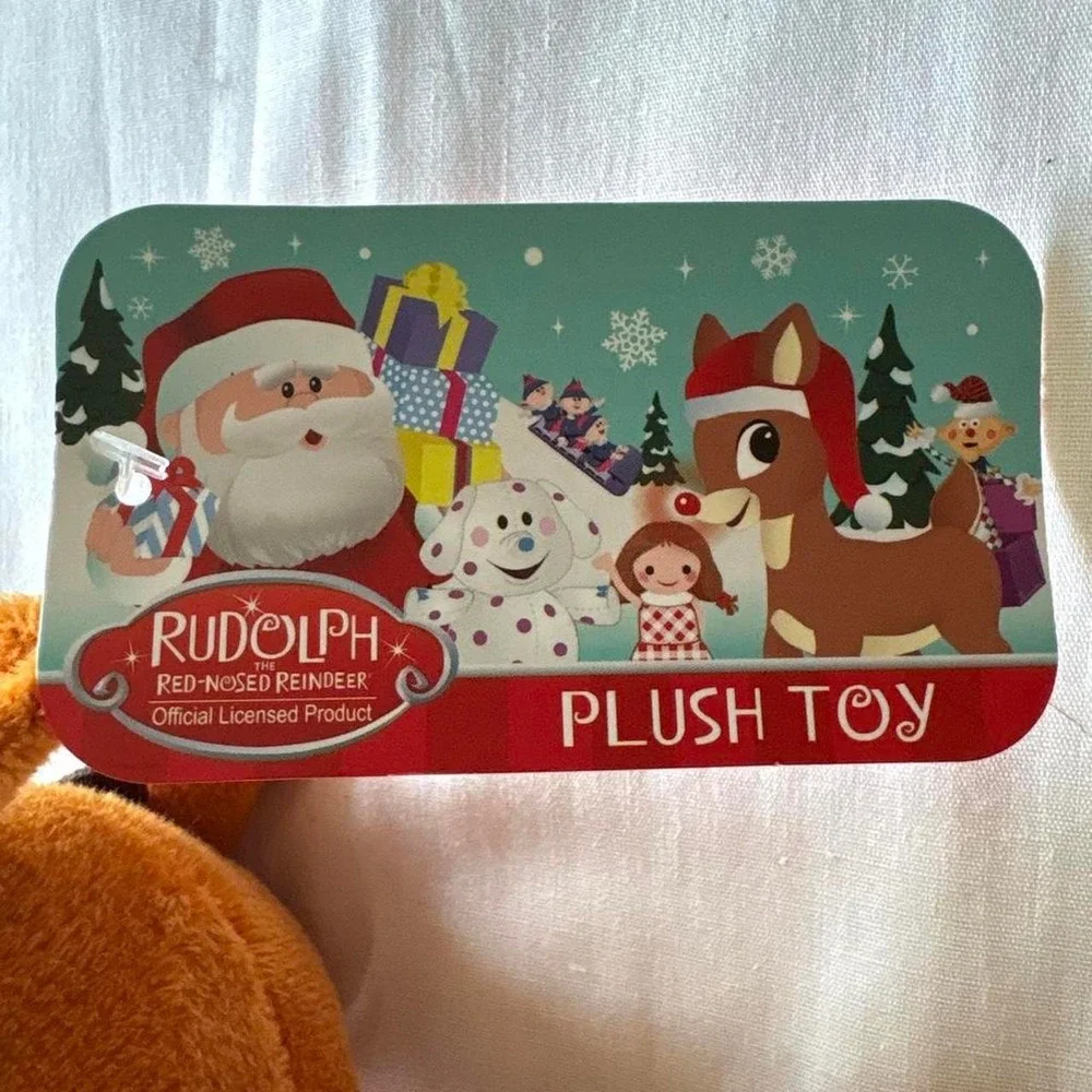 Rudolph the red nosed reindeer plush  toy